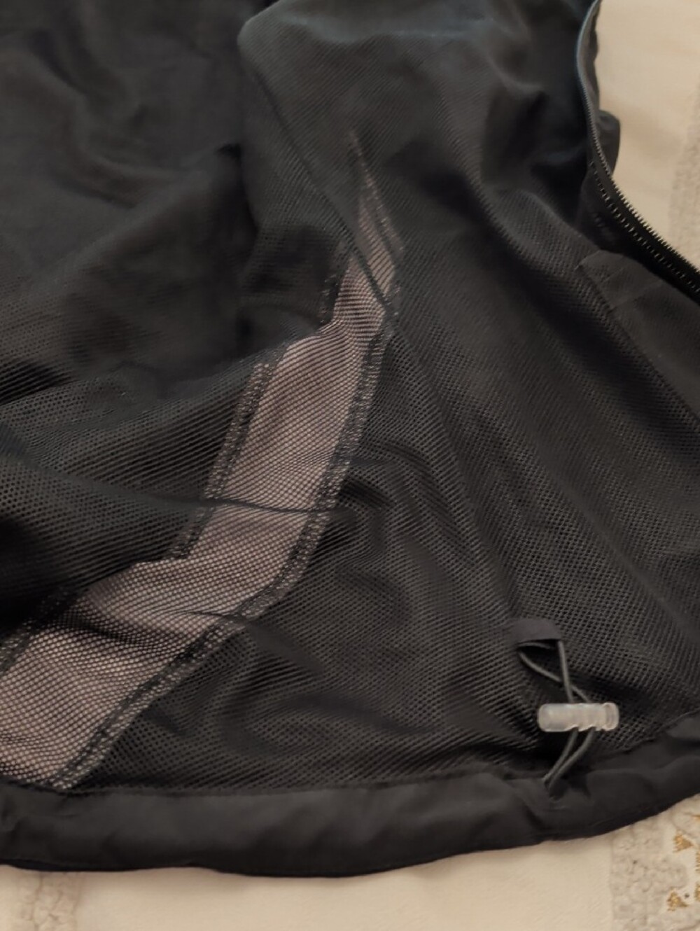 lululemon athletica Black Bomber Jacket with Pink Sleeve Panels - Women's - Picture 6 of 8